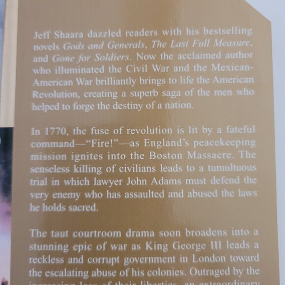 Rise to Rebellion * Jeff Shaara * American Revolution #1 - Picture 9 of 12